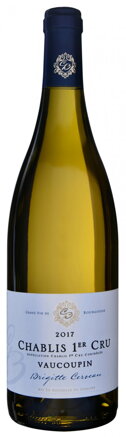 Chablis 1er Cru Vaucoupin: Víno Brigitte Cerveau, 0,75 l