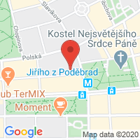Google map: Mánesova 1645/87